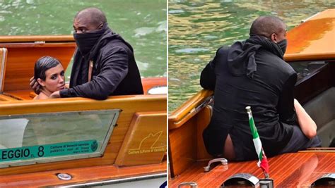 kanye west public blowjob|Photo & Video: Bianca Censori Seemingly Giving Kanye West .